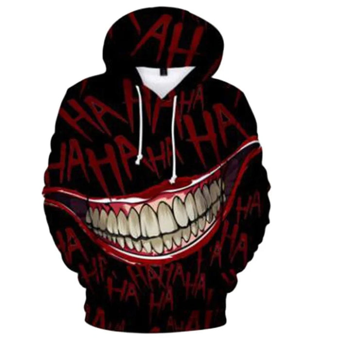 Hahaha Halloween Hoodies Men/Women