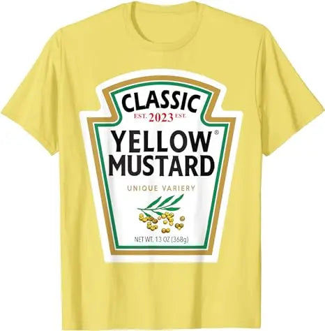 Classic Funny Condiments T-Shirt Unisex for any occasion.