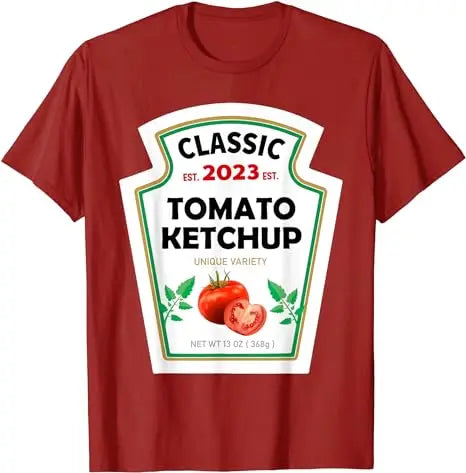 Classic Funny Condiments T-Shirt Unisex for any occasion.