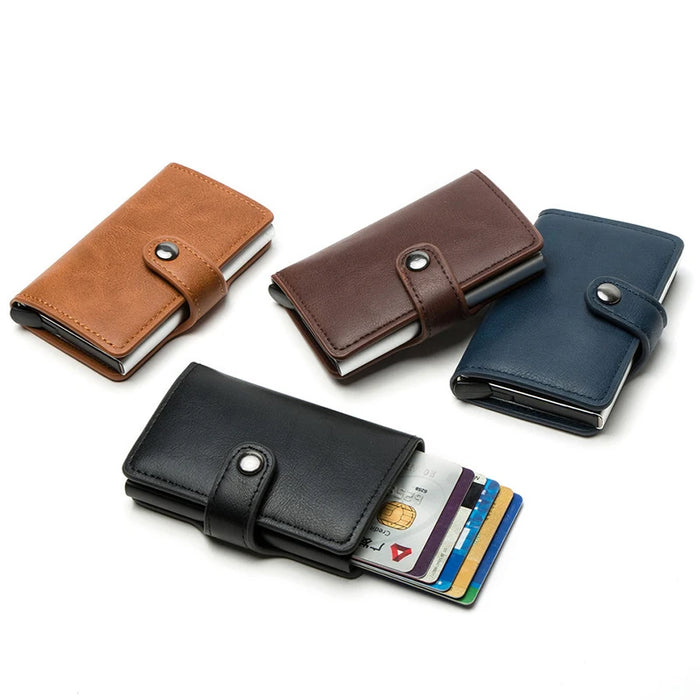 RFID Blocking Vintage Credit Card Holder