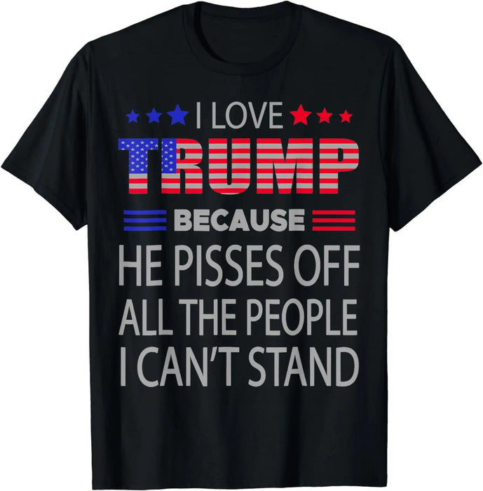 Trump T-Shirt Unisex Style Shirts for Women/Men Clothing.