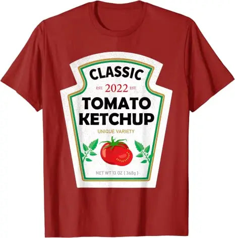 Classic Funny Condiments T-Shirt Unisex for any occasion.