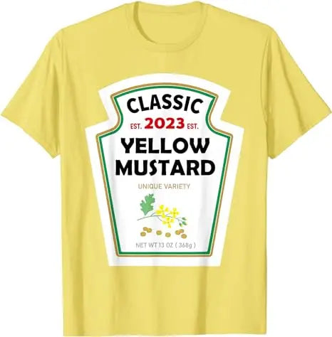 Classic Funny Condiments T-Shirt Unisex for any occasion.